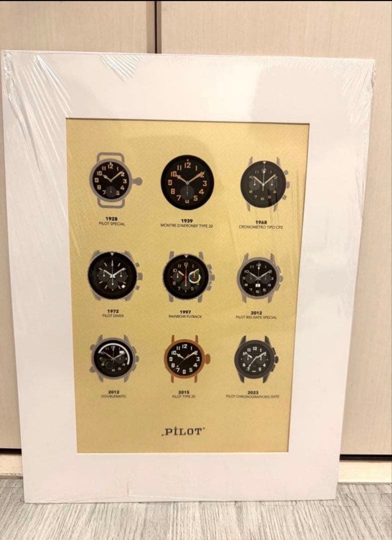 ZENITH 歴代オリジナルポスター3点エルプリメロ　PILOT DEFY — image 3