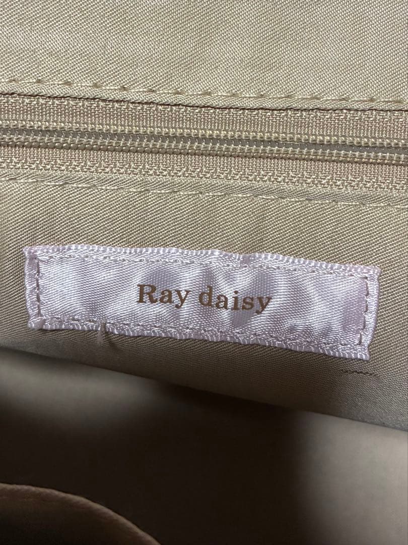 【美品】Ray daisy ハンドバッグ ピンク ゴールド金具 上品 — image 4