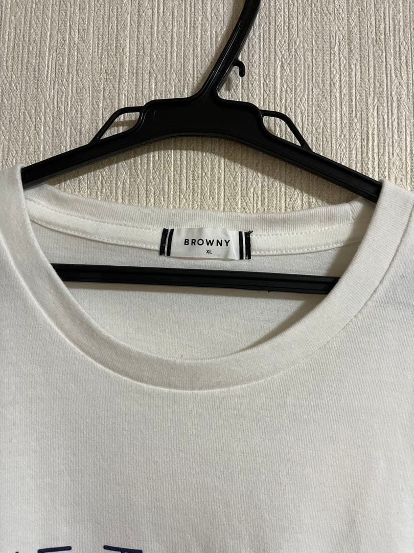★未使用★ BROWNY レディース Tシャツ 白 XLサイズ — image 3
