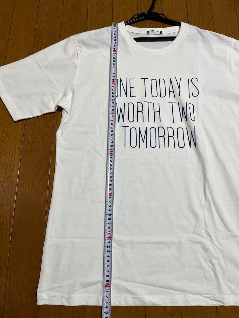 ★未使用★ BROWNY レディース Tシャツ 白 XLサイズ — image 5