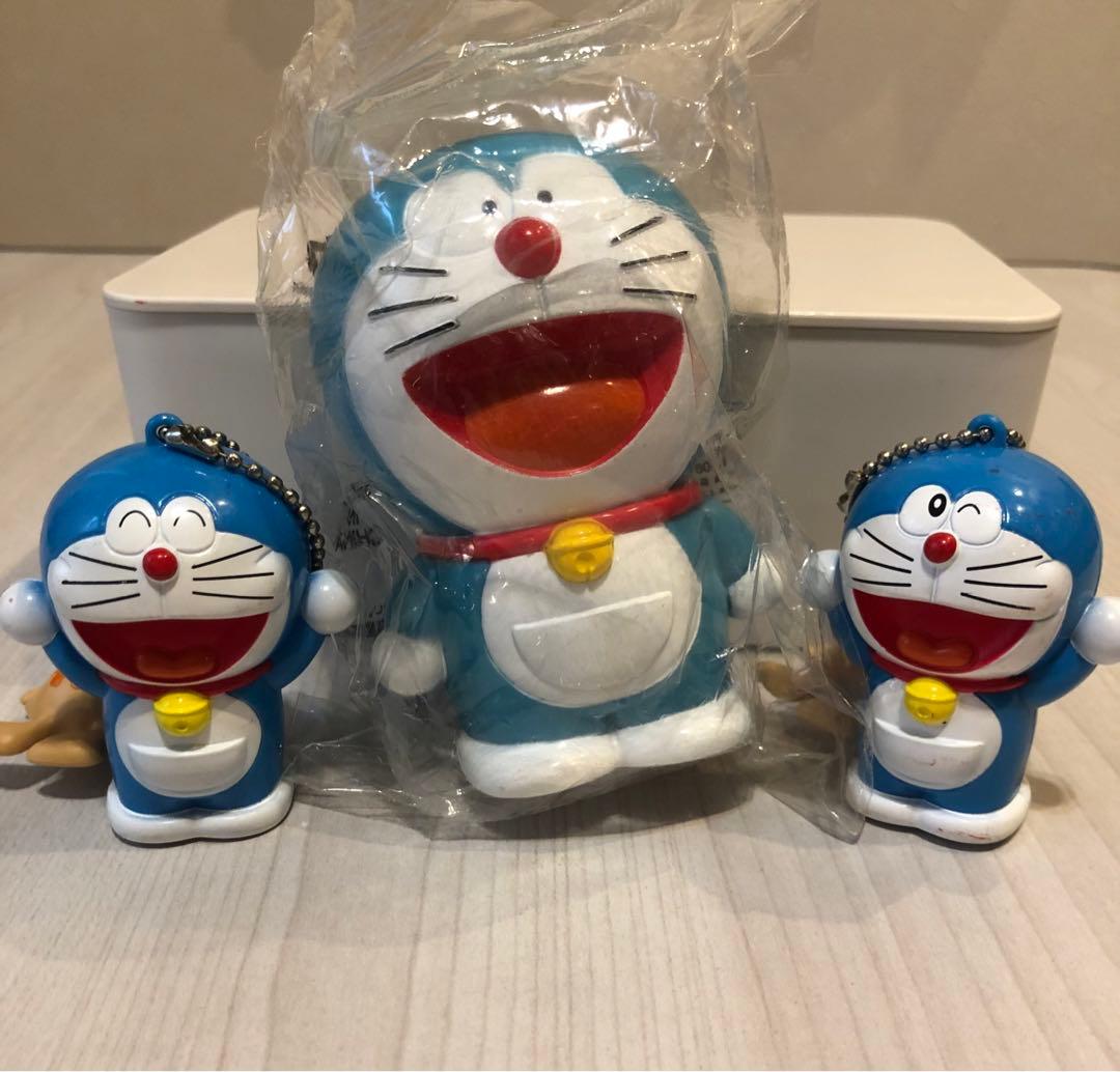 ドラえもん 貯金箱　フィギュア キーホルダー 3点セット — image 2
