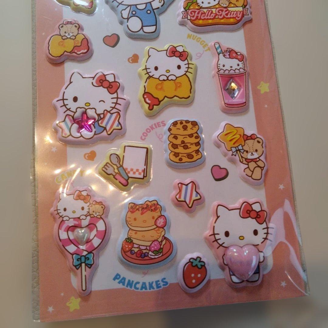 サンリオ　ジュエルマシュマロステッカーズ　キティちゃん　1枚　【国内正規品】 — image 3