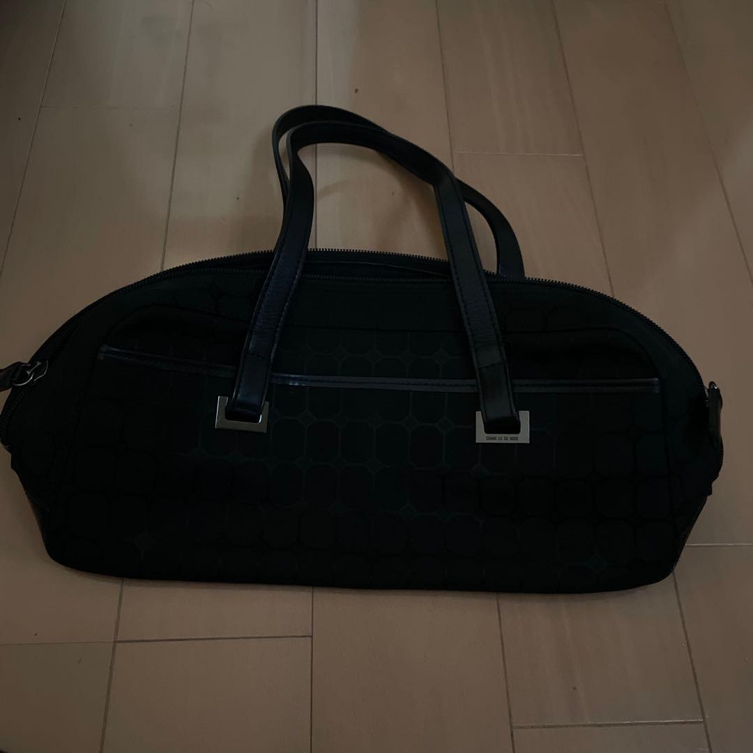 NINE WEST ハンドバッグ ブラック 総柄 — image 2