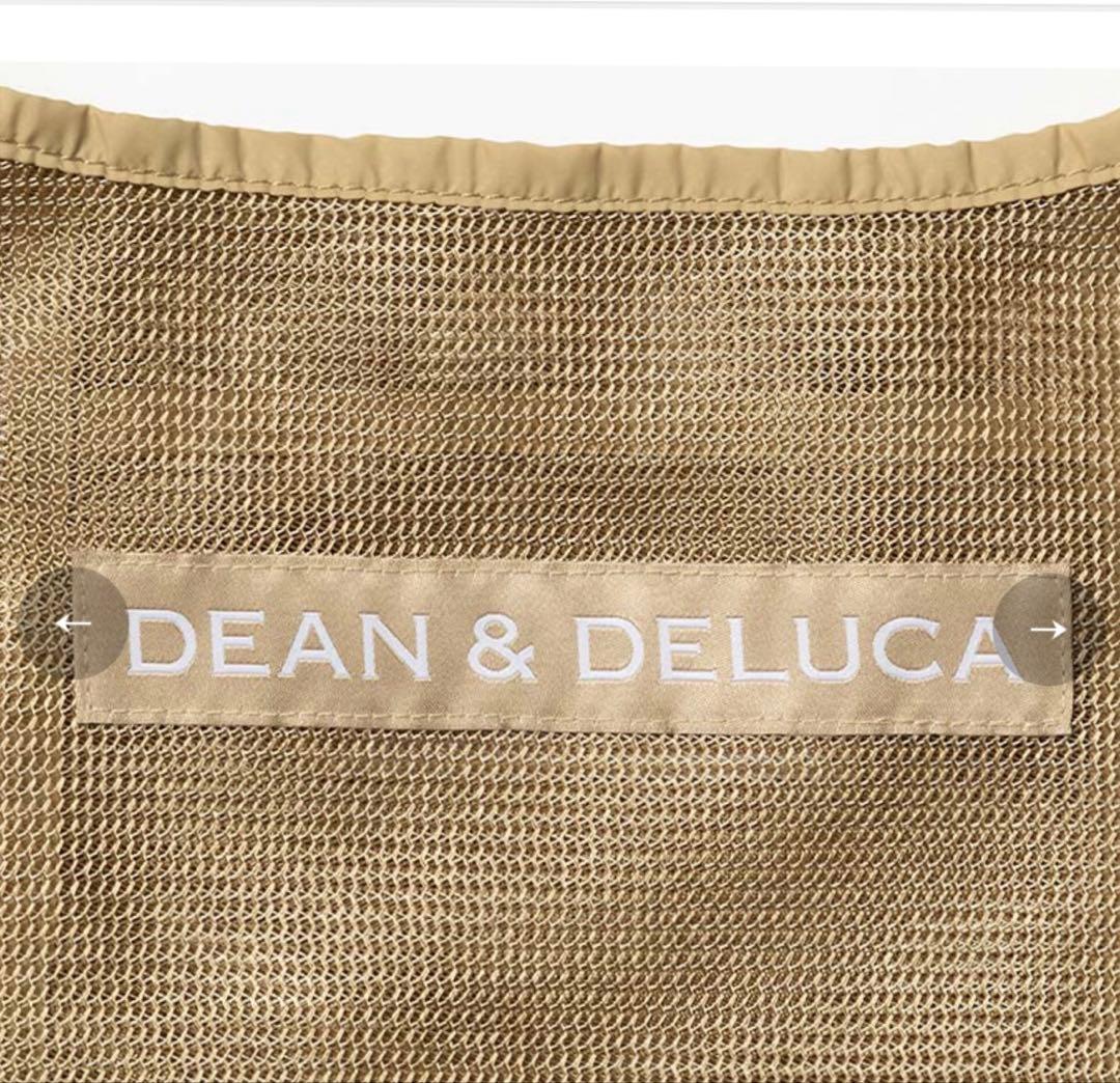 【完売商品］DEAN & DELUCA ネットショッピングバッグ ベージュ③ — image 3