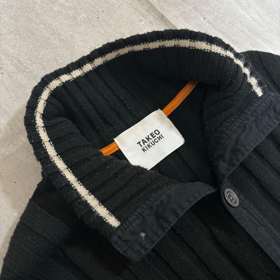 00s TAKEO KIKUCHI buttons knit y2k punk — image 3