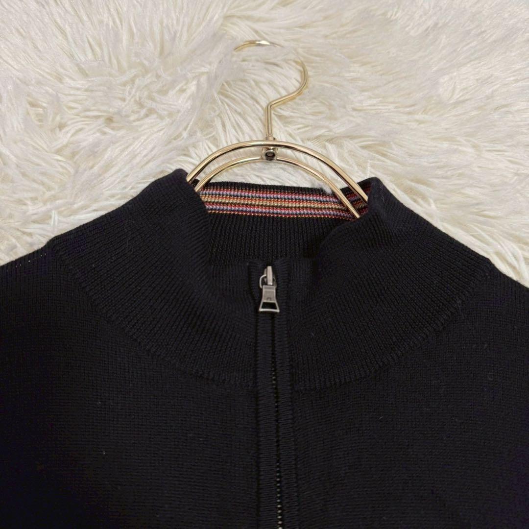 Paul Smith ファスナー付きニット ブラック M キレイめ シンプル — image 3