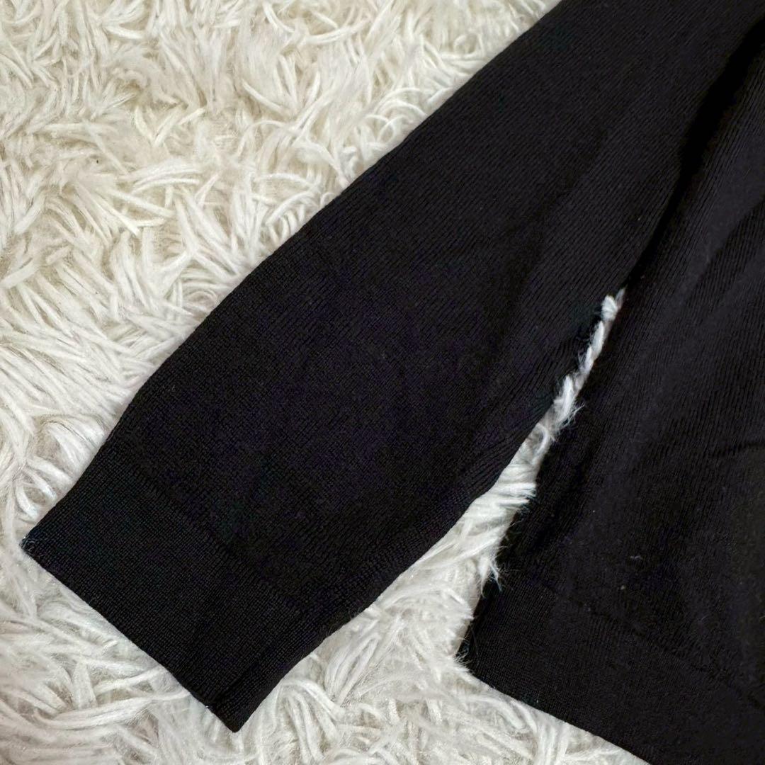 Paul Smith ファスナー付きニット ブラック M キレイめ シンプル — image 4