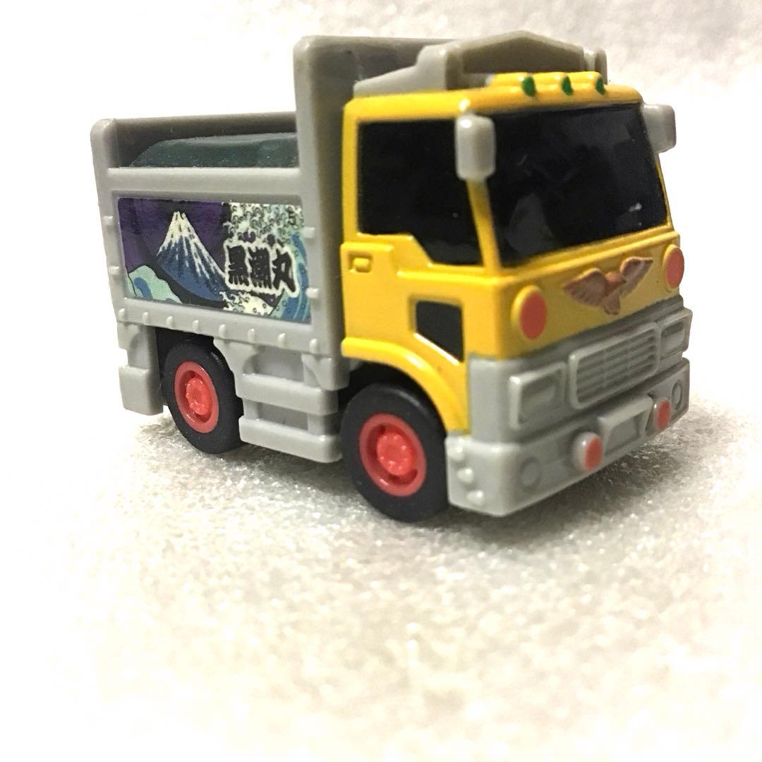 デコトラ ダンプ　トラック　アオシマ　プルバック　ミニカー — image 3