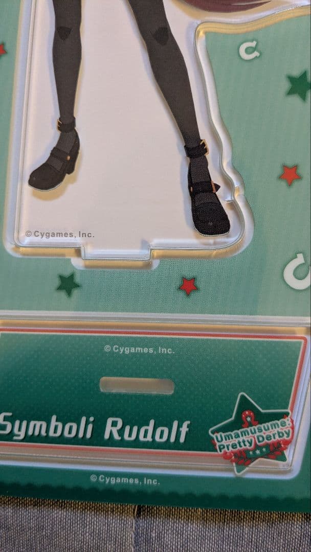 【⚠訳あり】シンボリルドルフ ウマ娘 缶バッジ アクリルスタンド アクスタ 4点 — image 3