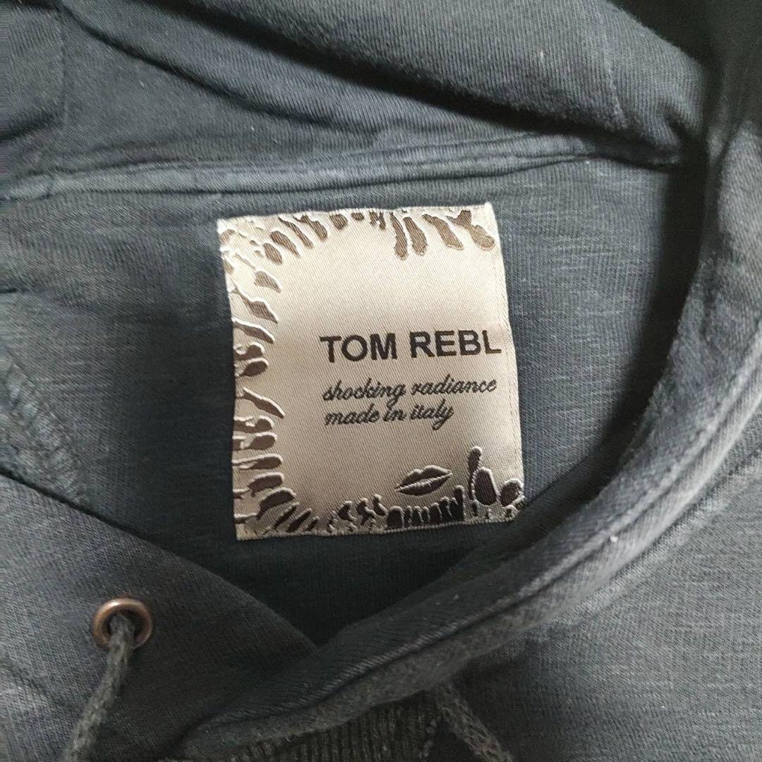 TOM REBL パーカー　ブラック　M — image 4
