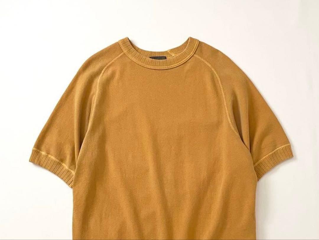 【美品】ナイジェルケーボン　スウェット ショートスリーブ　半袖　顔料染め　48 — image 3
