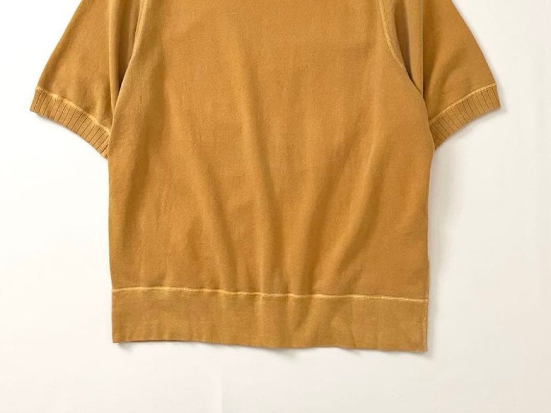 【美品】ナイジェルケーボン　スウェット ショートスリーブ　半袖　顔料染め　48 — image 4