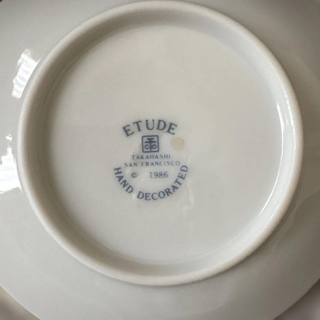 ETUDE TAKAHASHI 皿 5枚セット 1986年 — image 3