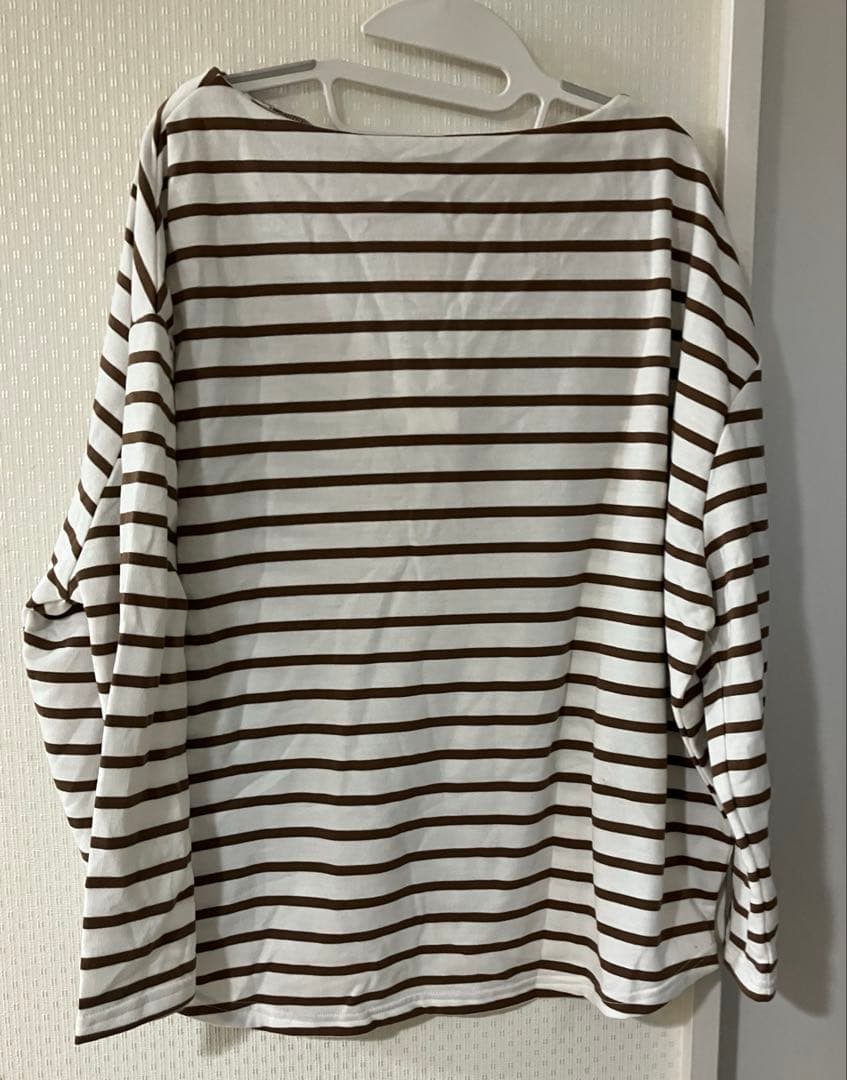 新品　タグ付き　coca ボーダー　長袖　Tシャツ　ボートネック — image 4