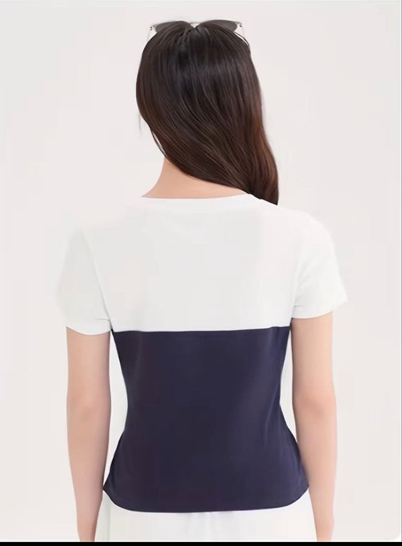 値下げしました！リボン付きTシャツ — image 3