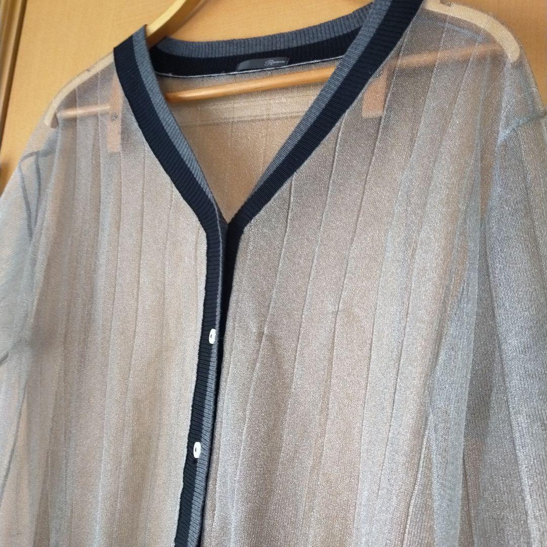 ラメ入り薄手カーディガン — image 2