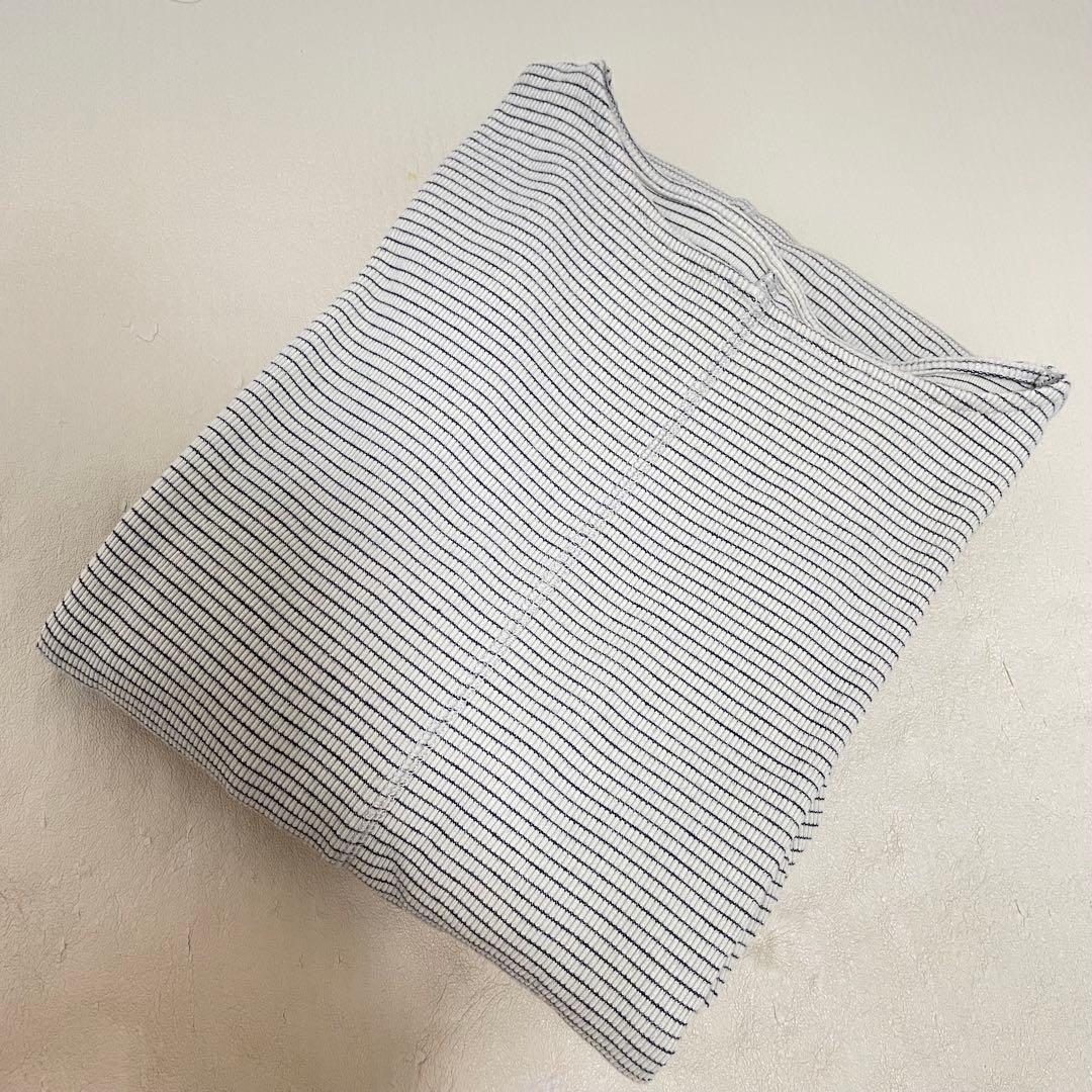美品 KBF ボーダーステッチカットワンピース ONEサイズ — image 3