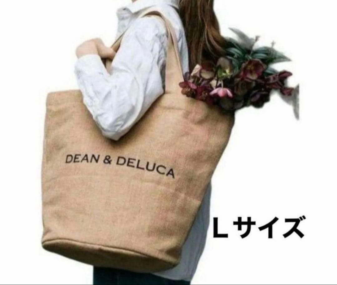 ★DEAN & DELUCA ★20周年限定ジュートマーケットバッグ L — image 5