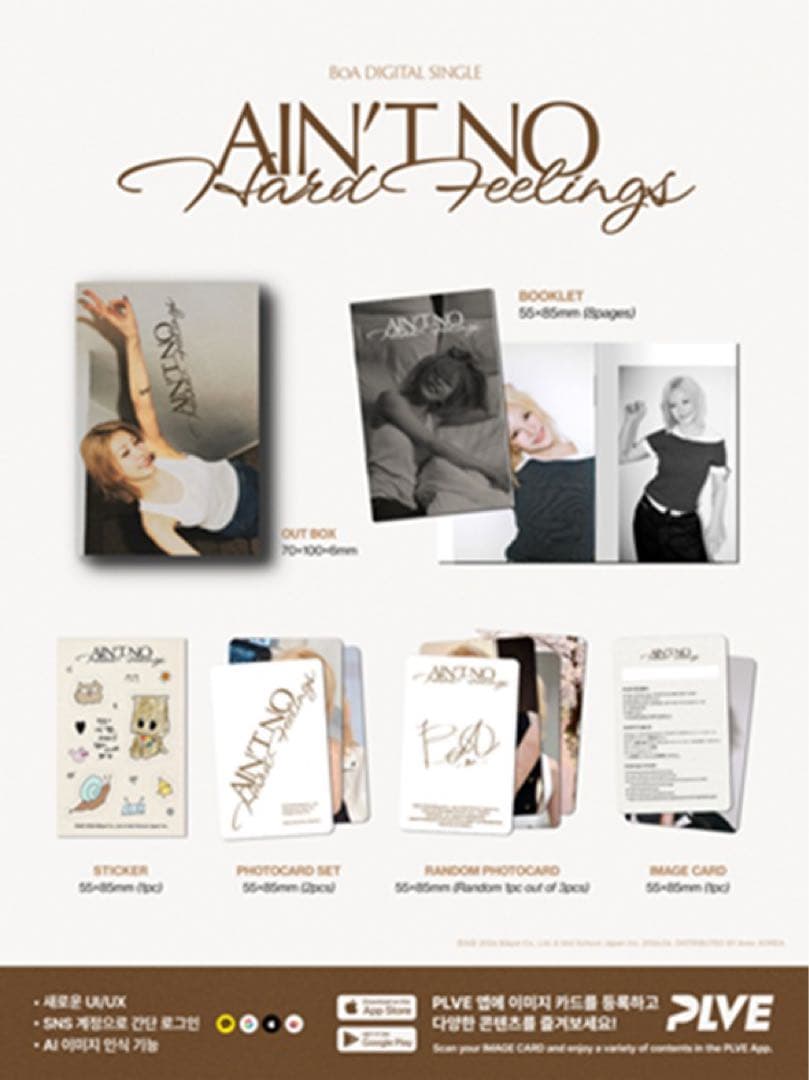 BoA アルバム　Ain't No Hard Feelings — image 2