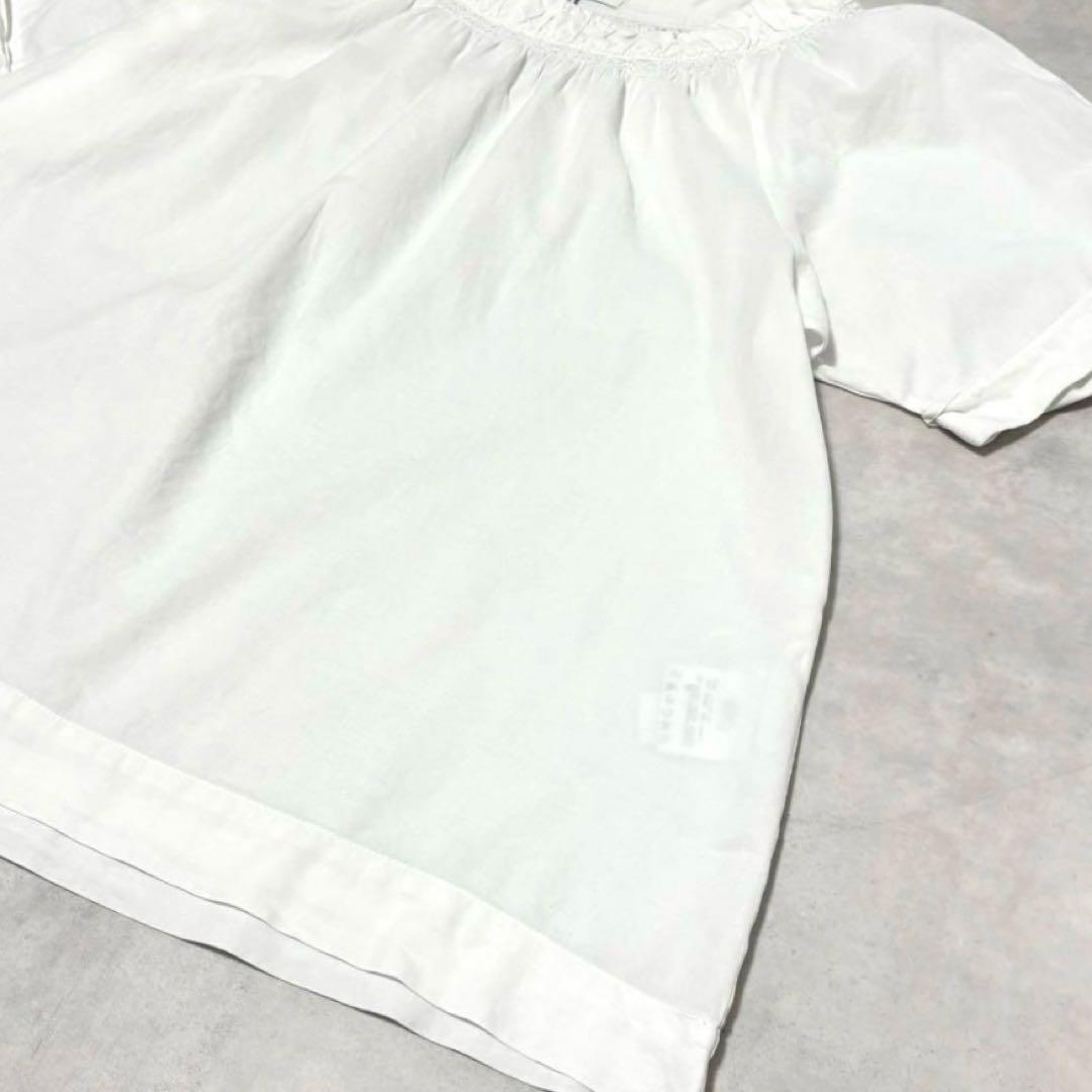 シーバイクロエ SEE BY CHLOE 100%コットン白ブラウス　洗える — image 3