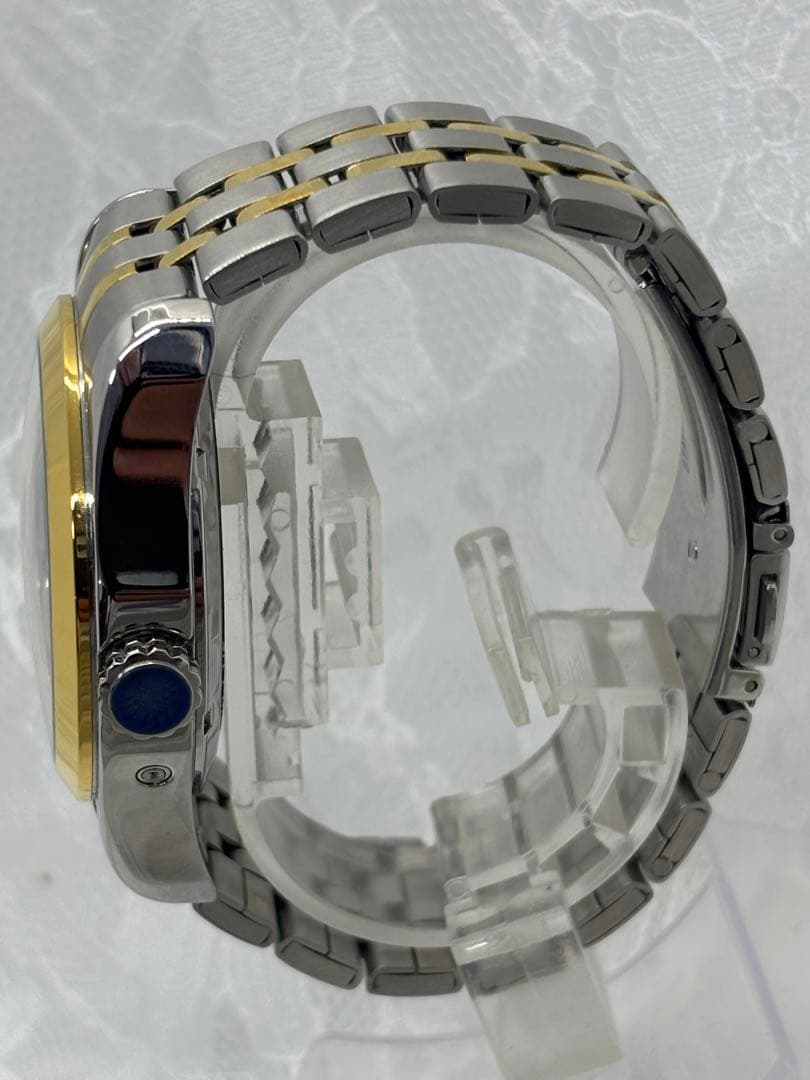稼働J.HARRISON ダイヤモンドJH-096 ソーラー電波時計 本体 — image 5