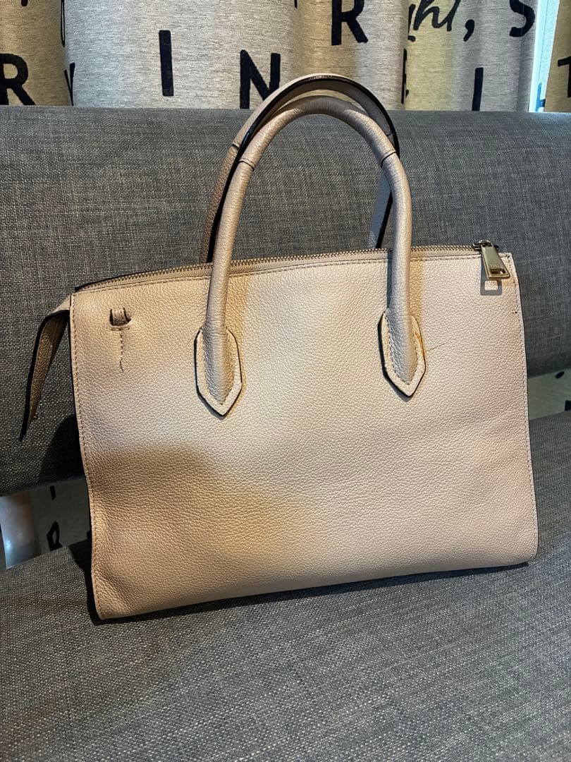 FURLA ハンドバッグ ベージュ レザー　フルラ — image 2