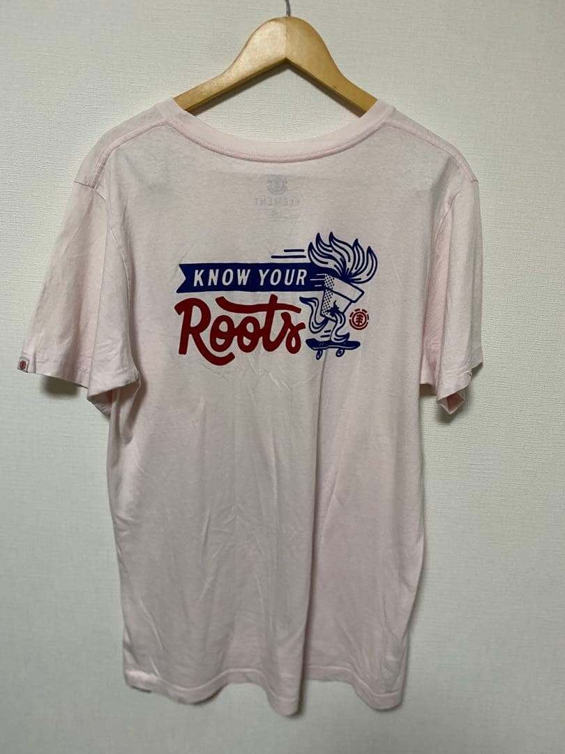 Element Tシャツ Know Your Roots ピンク — image 3