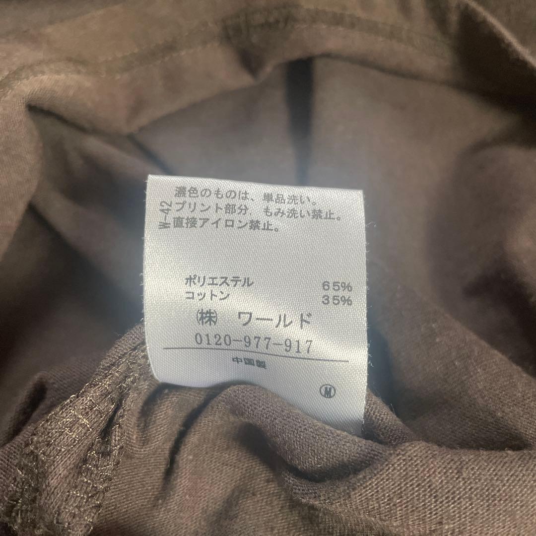 【M】C.B ワイドシルエット Tシャツ　ブラウン — image 5
