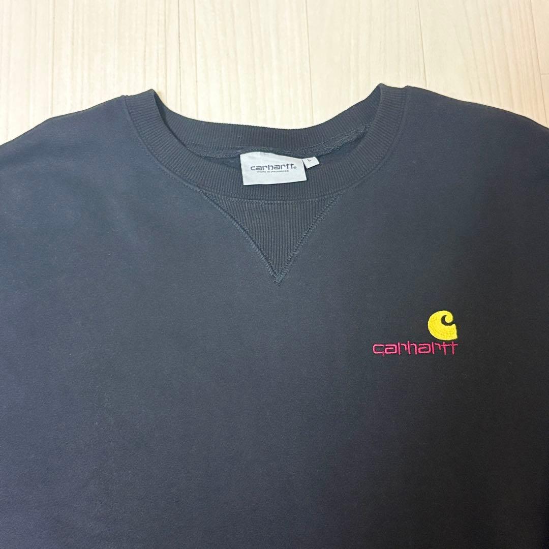 Carhartt スウェット黒　Lサイズ — image 2