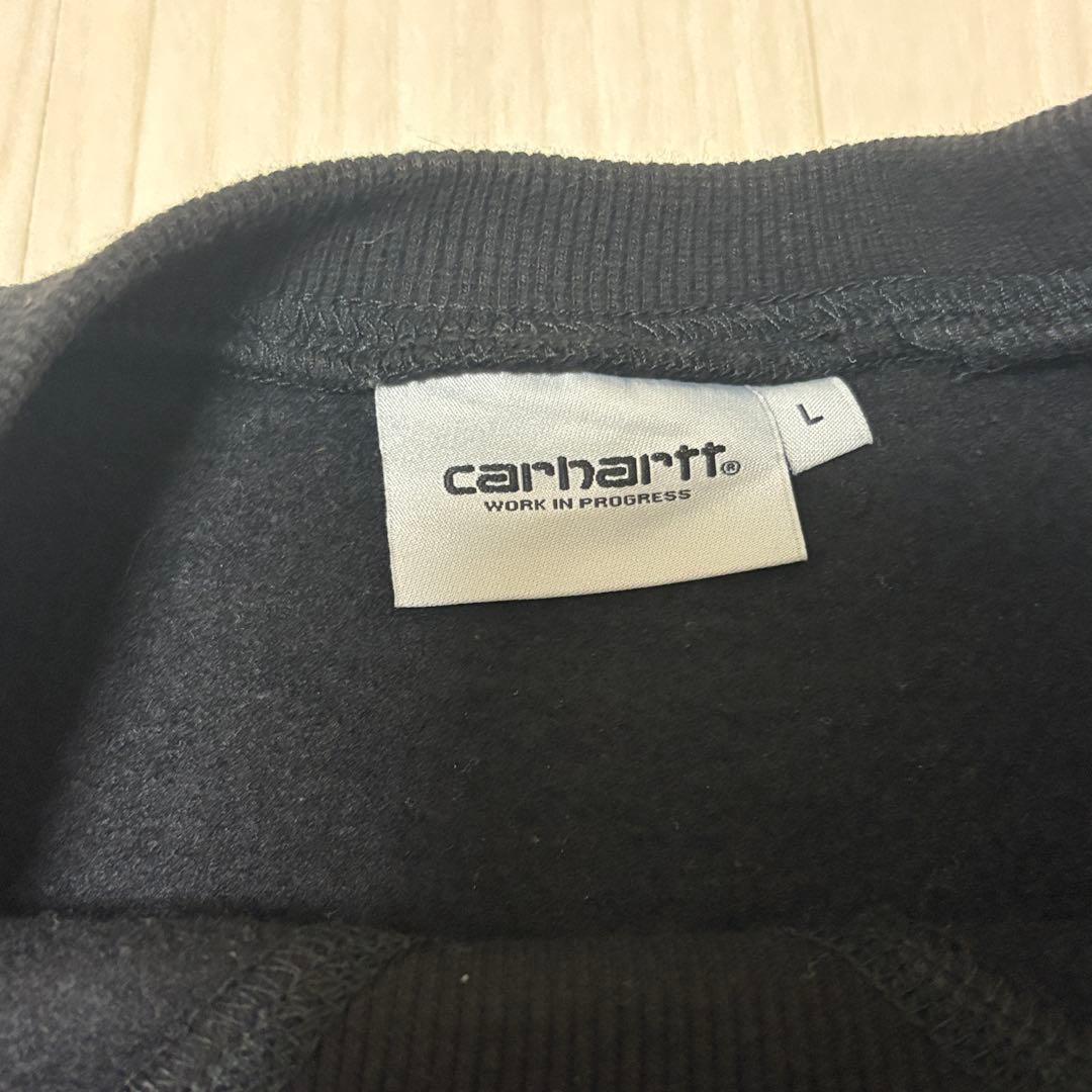 Carhartt スウェット黒　Lサイズ — image 3