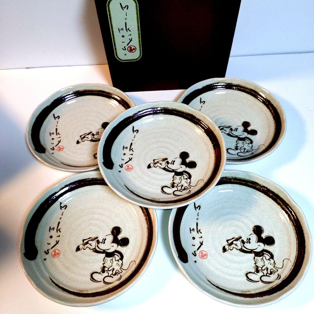 ミッキー　皿セット　和皿 カレー　パスタ　5枚セット 三郷陶器 — image 3