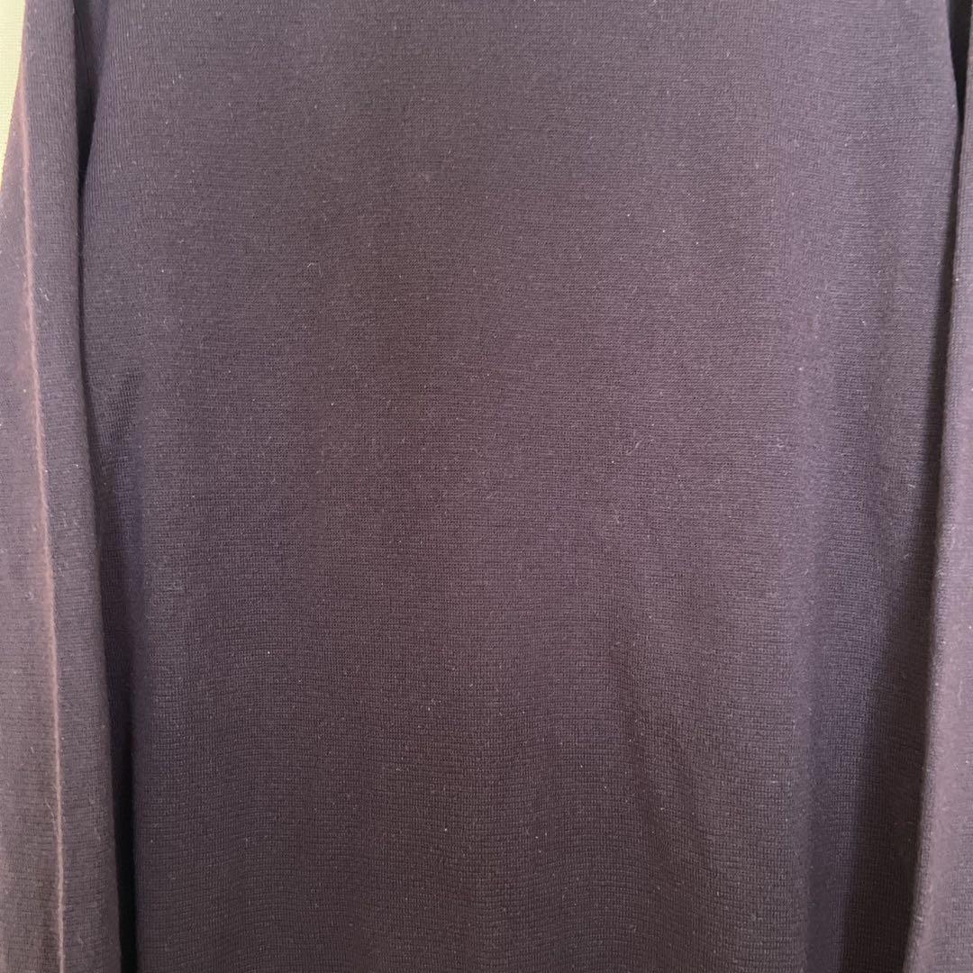 【UNIQLO】メンズ/ニット/トップス/ウール/ブラウン/茶色 — image 3