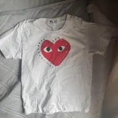PLAY COMME des GARCONS スタッズハート Tシャツ — image 1