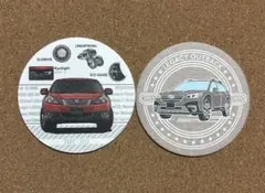 SUBARU コースター　2枚 — image 1