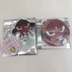 ケロロ軍曹 映画 ギロロ伍長 アクリルスタンド 缶バッジ — image 1