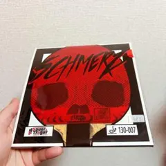 赤　OX 卓球　粒高　ラバー　イボ　SCHMERZ シュメルツ　Soft Ｚ２ — image 1