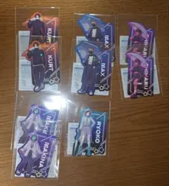 銀河特急ミルキー⭐︎サブウェイ ステッカー 全5種 9枚セット — image 1