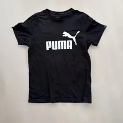 PUMA Tシャツ ブラック ロゴプリント 160 — image 1