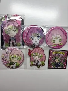 【鬼滅の刃迷子センター】鬼滅の刃 甘露寺蜜璃 アニメグッズ 6点セット — image 1