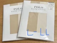 POLO RALPH LAUREN ストッキング L-LL ティーローズ 2足組 — image 1