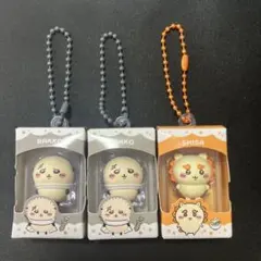 ちいかわ ラッコ シーサー チョコボックス キーホルダー 3点セット — image 1