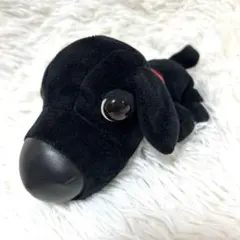 THE DOG品質/ラブラドールレトリバーマスコットぬいぐるみ 黒 — image 1