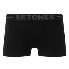 新作【BETONES】レディース SKID 黒 ボクサーパンツ 無地 絵 アート — image 1