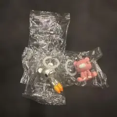 森チャック　めじるしアクセサリー　おすわりグルーミー　空を飛ぶクマキカイセット — image 1