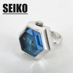 【訳あり】SEIKO セイコー リングウォッチ 手巻き 機械式 11-7670 — image 1