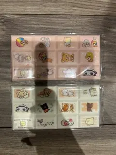 San-X Universe チョコレート風シール 2種セット — image 1