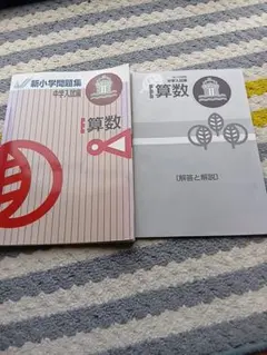 新小学問題集 中学入試編 算数 ステージII 解答と解説付★書き込み無し — image 1