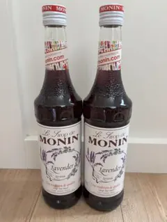 【新品未開封】MONIN モナン ラベンダーシロップ 700ml 2本セット — image 1