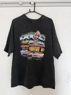 INS.ERROR 古着ビッグTシャツ ブラック M — image 1
