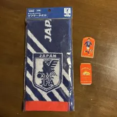 KIRIN サッカー日本代表 マフラータオル 上田綺世ステッカー付 — image 1